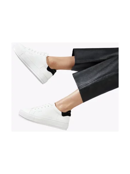 Sneakersy Kurt Geiger London skórzane białe