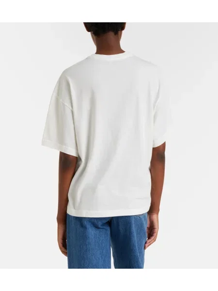 Tricou Slvrlake din jerseu alb