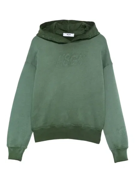 Bluza z kapturem dziecięca Msgm zielona