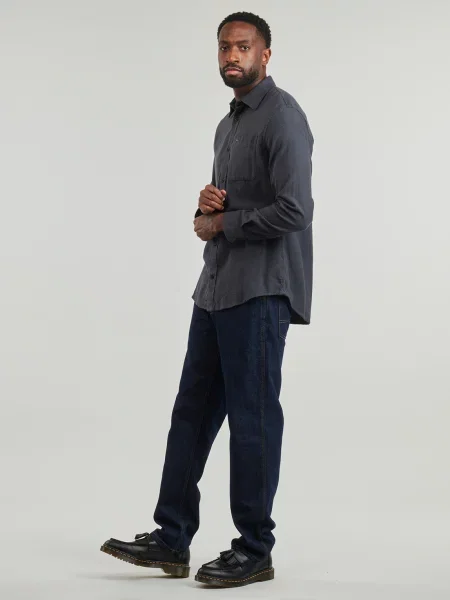 Košulja Tommy Jeans od flanela siva