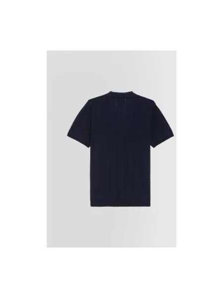 Koszulka polo Alpha Studio niebieska