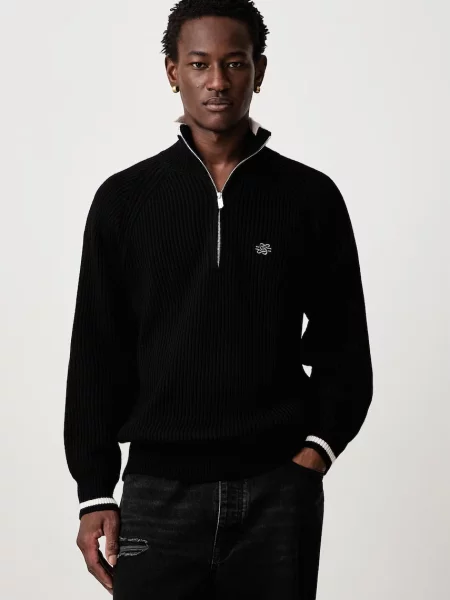 Filling Pieces sweter z dodatkiem wełny