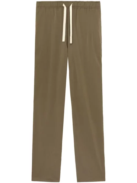 Pantaloni Palm Angels cu cordon verde