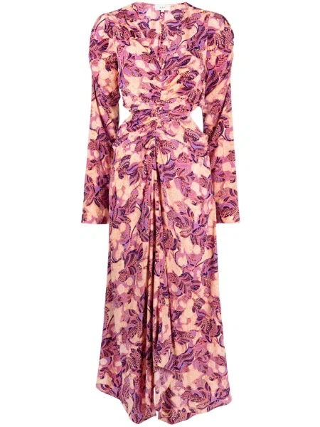 Rochie A.l.c. cu model floral cu imagine de costum