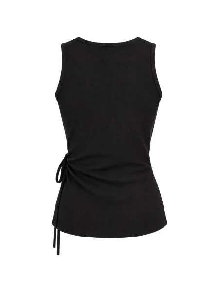 Top Lisa Yang tricotate plic negru