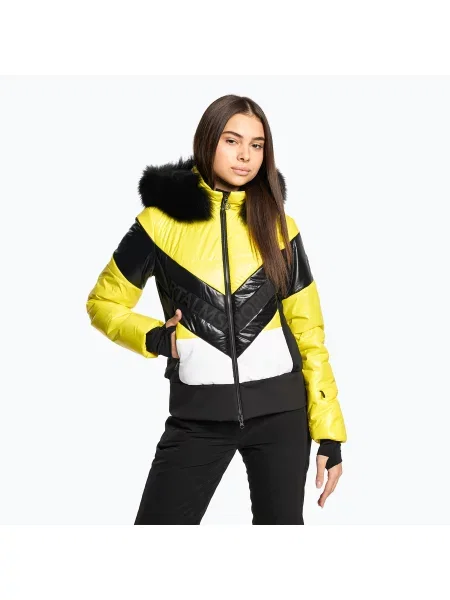 Kurtka zimowa Sportalm Stockholm m.Kap+P blazing yellow żółta