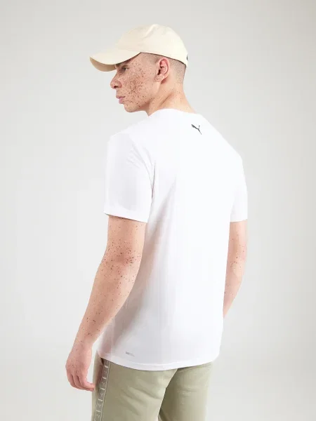 PUMA Tricou funcțional Tad Tech negru alb