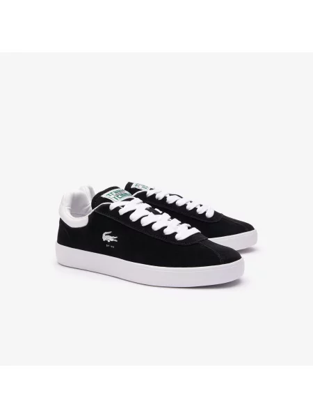 Lacoste Skórzane Sneakersy Baseshot czarne