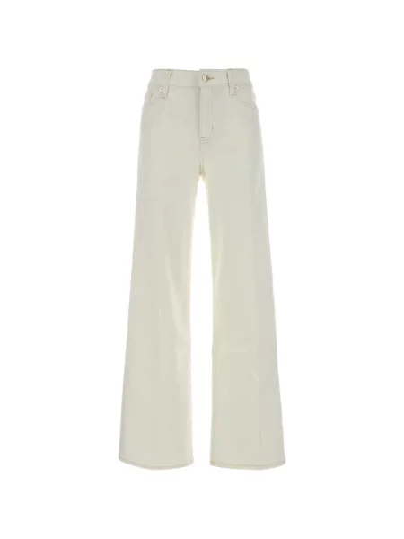 Pantaloni palazzo Frame alb