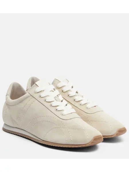 Велурени маратонки Toteme бежово