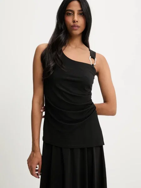 Answear Lab bluzka i spódnica czarny