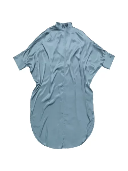 Rochie Acne Studios din satin albastru