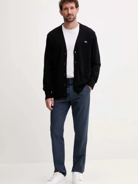 Gant kardigan czarny