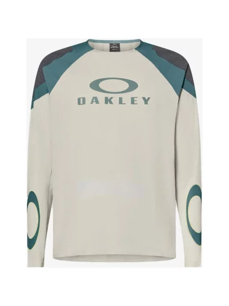 Koszulka rowerowa Oakley Seeker Edge niebieski L biały