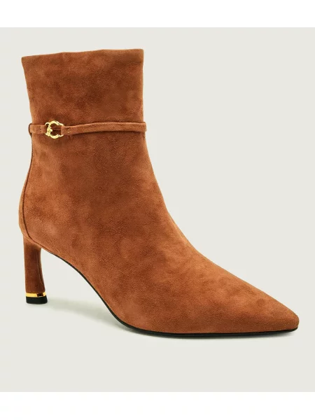 Coccinelle Botine cu subțire Coccinelle C-Look | piele întoarsă maro