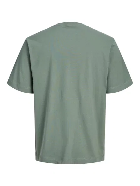JACK & JONES Tričko JORNORREBRO zelená biela