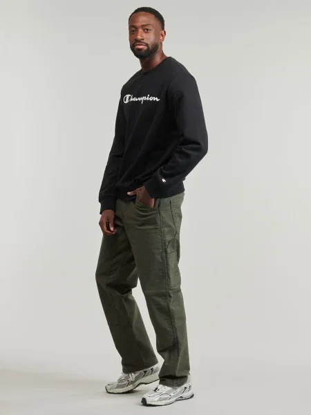 Hanorac crewneck Champion alb