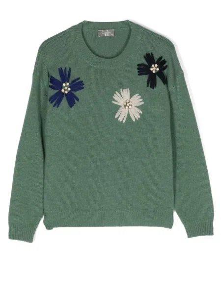 Sweter dziecięcy Il Gufo zielony