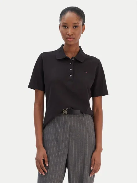 TOMMY HILFIGER Tricou negru