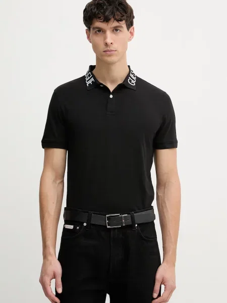 Polo majica Guess crna