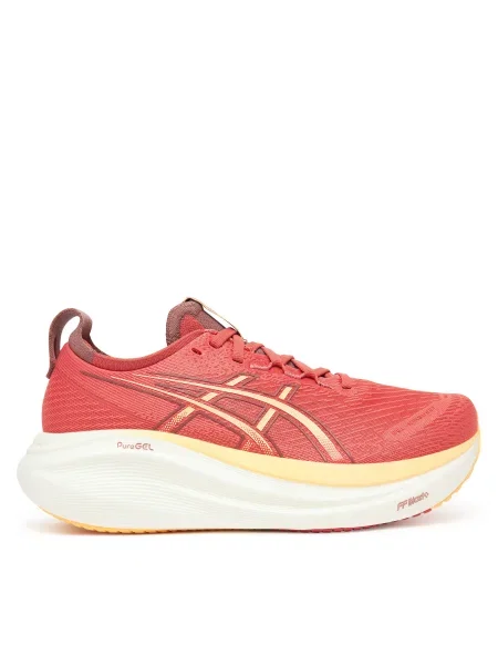 Dámske bežecké topánky Asics Gel-Nimbus 27 dark pink clay/orange glow ružová