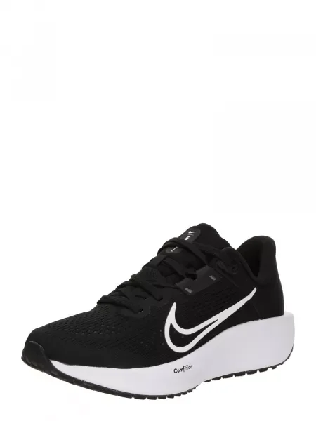 NIKE Tenisice za trčanje Quest 6 crna bijela