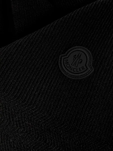 Fular Moncler de lână negru