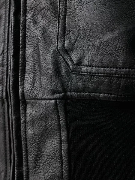 Bőrdzseki Alpha Industries fekete