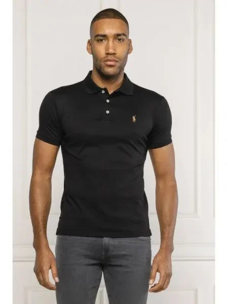 POLO RALPH LAUREN tenisz póló fekete
