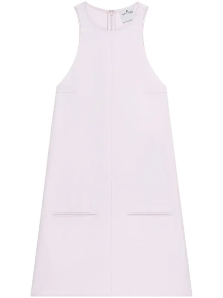 Rochie mini Courreges de costum roz