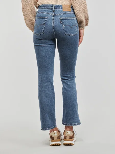 Blugi evazați Levi's® cu talie înaltă albastru