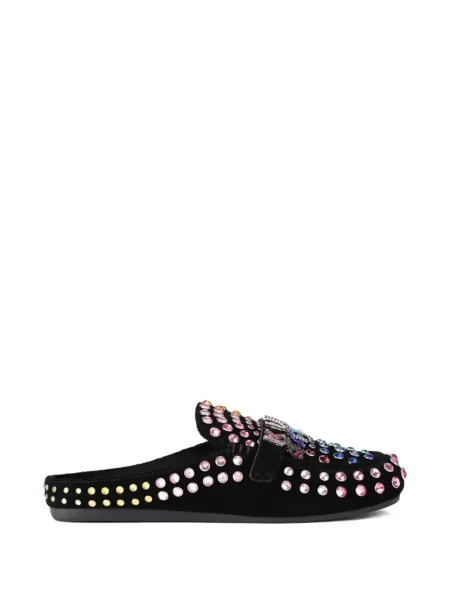Papuci de casă Kurt Geiger London de cristal negru