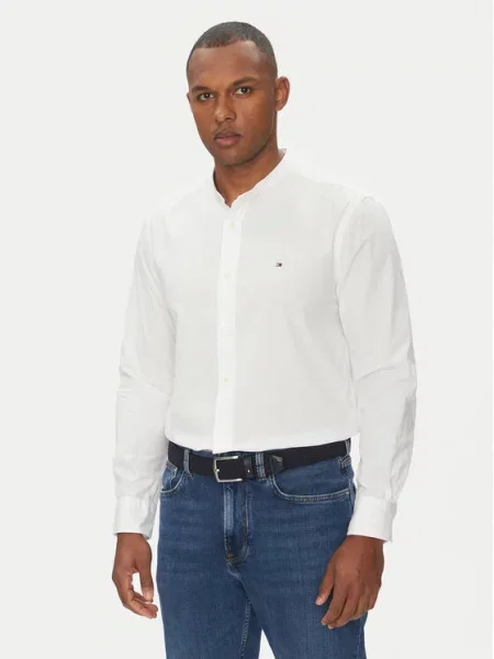 TOMMY HILFIGER Marškiniai FLEX' balta