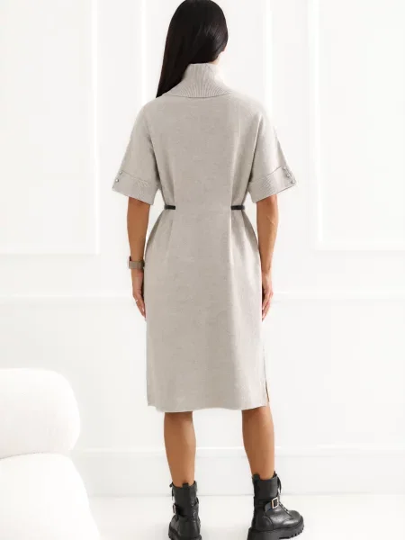 Midi haljina Italy Moda crna