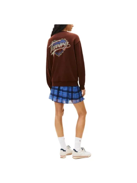 Geacă Tommy Jeans maro