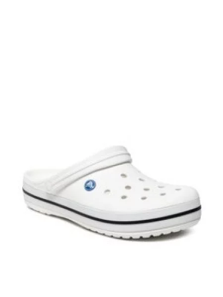 Шлепанцы Crocs белые