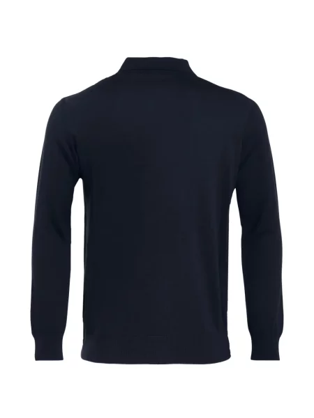 Μακρύς polo Franzese Collection μπλε