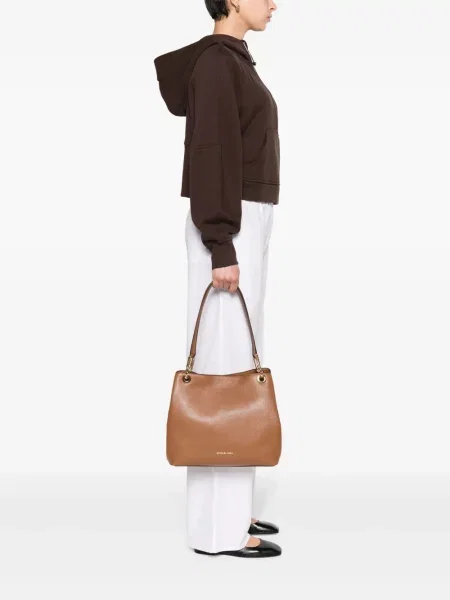 Velký body Michael Michael Kors s potiskem hnědý