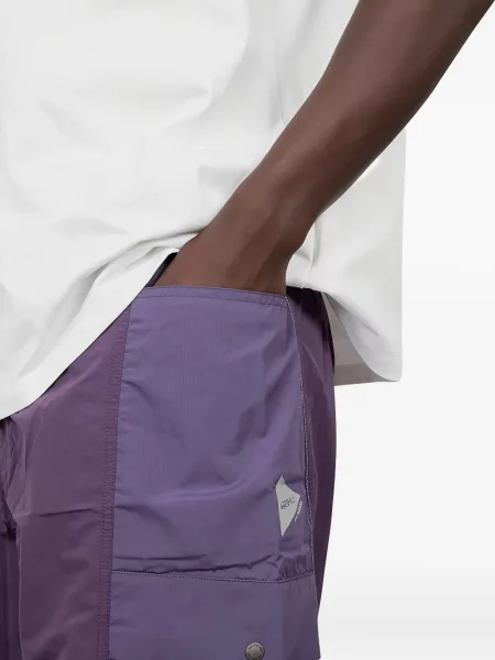 Pantaloni scurți cargo Gramicci violet