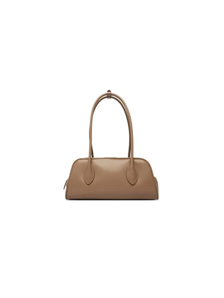 Táska Calvin Klein Emblem Trio Shoulder Bag Bézs khaki
