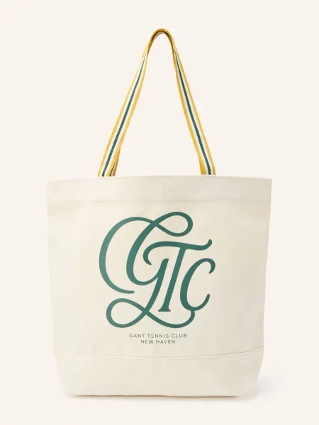 Gant Shopper režná zelená