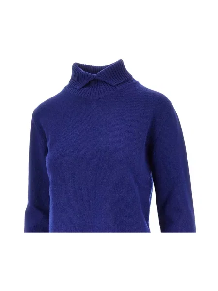 Sweter Jil Sander wełniany niebieski