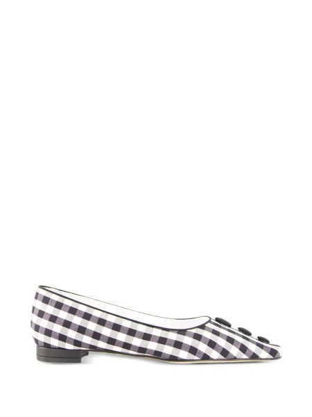 Balerini Manolo Blahnik alb