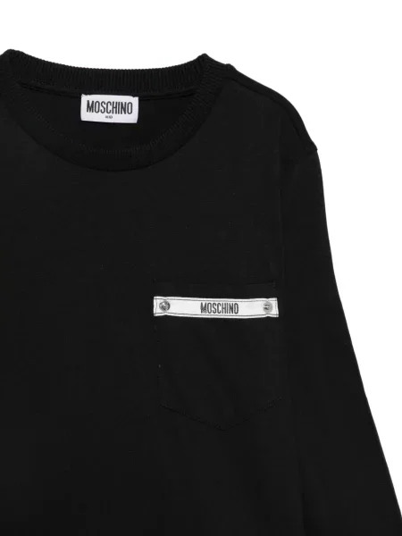 Koszulka dziecięca Moschino czarna