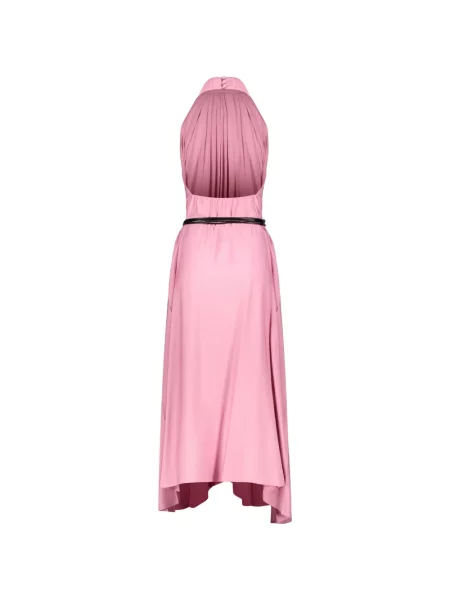 Cu centură rochie midi Ellery roz