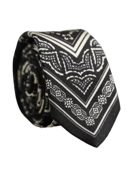 Krawat Dolce And Gabbana biały