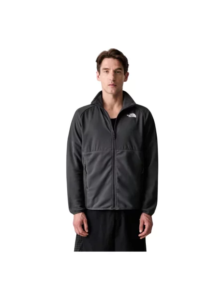 The North Face bluza sportowa Glacier Heavyweight szara