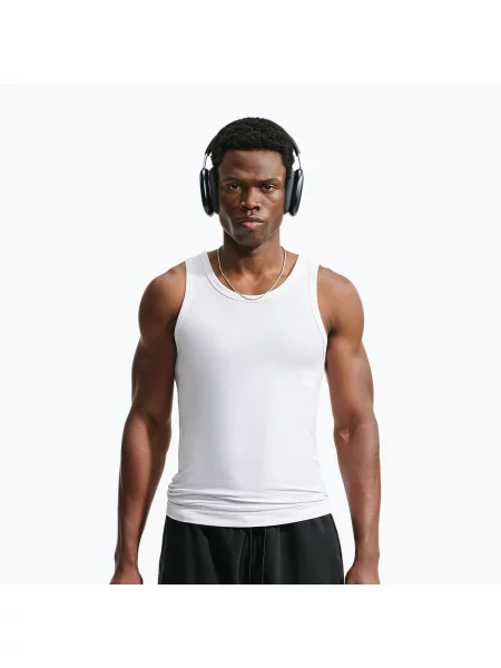 Tricou de antrenament bărbați Nike N.A.C. white/white alb