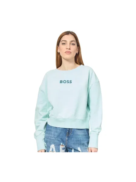 Bluza Hugo Boss z autografem czarna