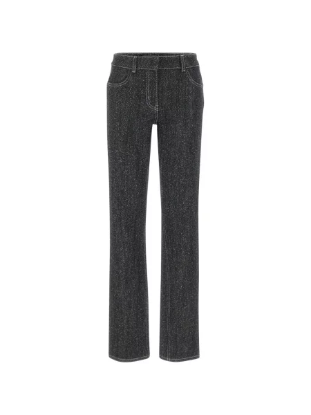 Pocnitură blugi Courreges din tweed gri
